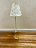 1:12 miniature scale 12 volt standing lamp