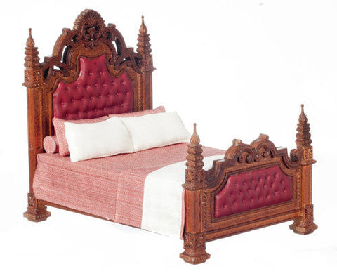 19th Century Gothic Panel Bed ON SPECIAL