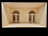 Display Box, Unfinished, Palladian Double Doors