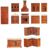 Deluxe Kitchen Set, Walnut, 12pcs Limited Stock