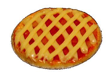Lattice Crust Apple Pie in Tin