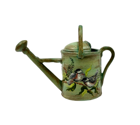 Hand Painted Watering Can by Karen Markland