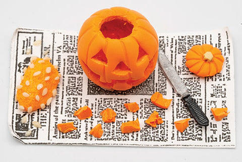 Jack O Lantern on Paper