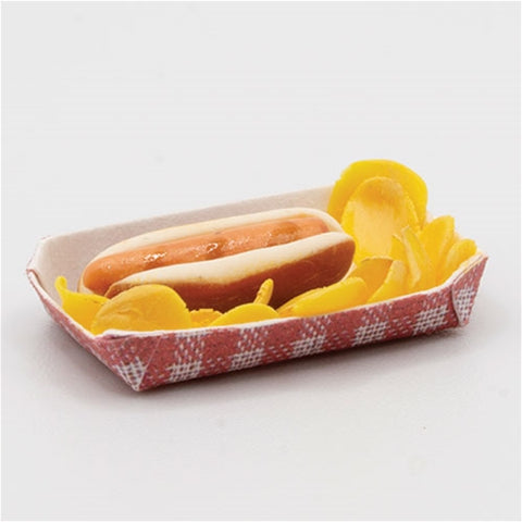 Hotdog with Chips