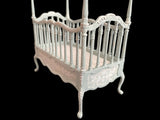 Hand Painted Canopy Crib by Michele Ambrozic