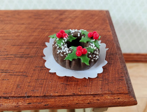 Bundt Cake, Christmas Holly