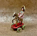 Doll with Pllay Horse by Almudena Gonzalez