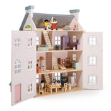 The Heather Hall Dollhouse, Assembled and Finished