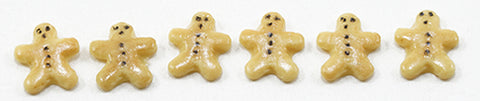 Gingerbread Man Sugar Cookie - 6 Pieces