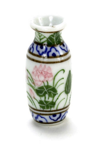 1:12 scale dollhouse miniature water lily vase