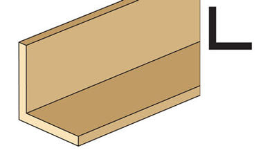 Corner Angle, 3/8 inch x 24" Made in the USA