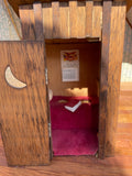 Log Cabin Dollhouse, Handmade, Second Hand