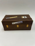 Leather Trunk with Stickers