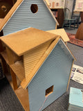 Partially Finished Dollhouse view from the left side