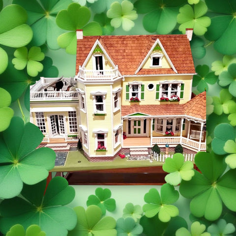 Special Find Dollhouse with Gazebo Porch