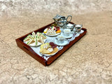 Tea Tray with Sandwiches and Sweets