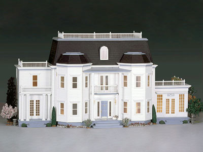 Foxhall Manor Dollhouse Front Opening Kit with Two Additions