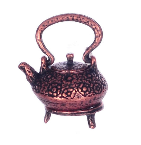 Copper Tea Pot on Trivet