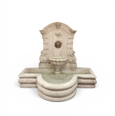 1:12 miniature scale garden fountain