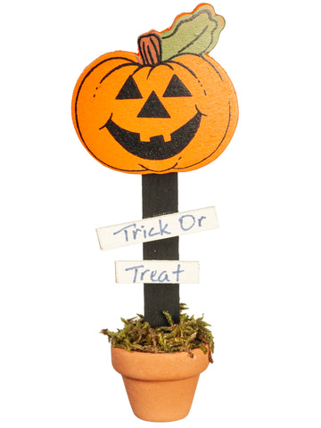 Pumpkin Porch Pot