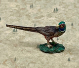 Ringnecked Pheasant Statue, Hand painted.