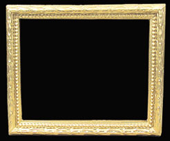 Picture Frame, Large, Gold