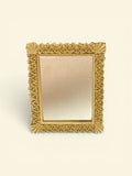 1:12 miniature scale morror with gold frame