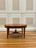 Regency Style Coffee Table, Walnut Finish