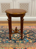 Regency Style Coffee Table, Walnut Finish
