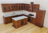 1:12 Miniature Scale Formal Kitchen Set