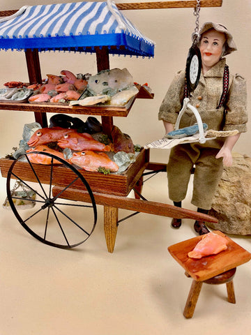 Seafood Cart with Mr. Fishman