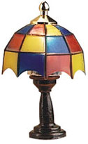 Tiffany Table Lamp, 12 Vott Electrified