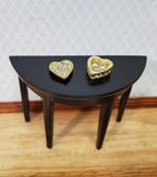 Jewelry Box with Crystal Jewels, Heart Shape