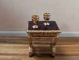Gold Chalice Goblet with Amethyst Band
