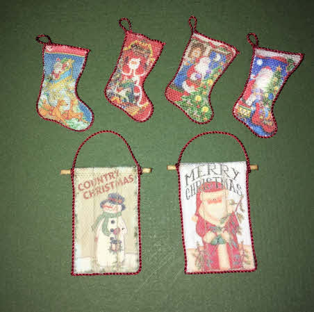Christmas Stocking and Banner Sheet Kit