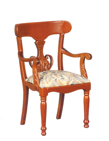 Armchair with Chintz Fabric