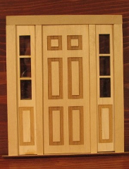 Raised Panel Door with Side Lights
