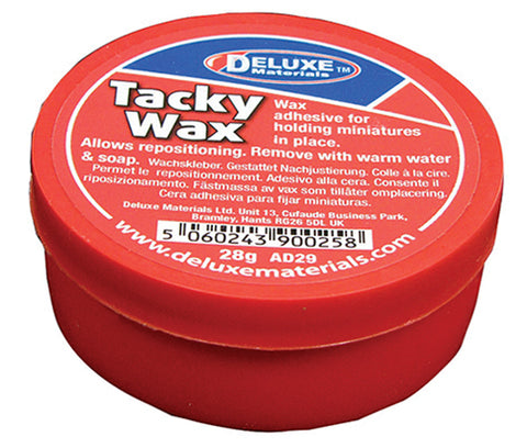 Tacky Wax 6 oz. Tub - Anti Sliding Adhesive, Doll and Figurine Display Cases