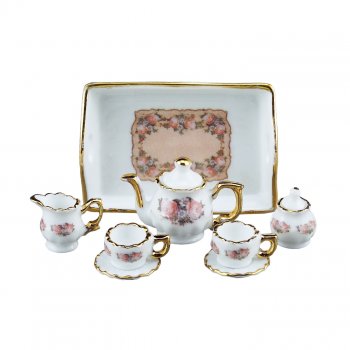 Baronesse Classic Rose Tea Set