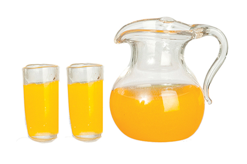 Libby of Canada Orange Juice Carafe With Orange Slices Orange Juice Pitcher  