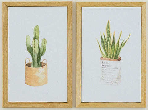 Succulent Prints , Set of Two
