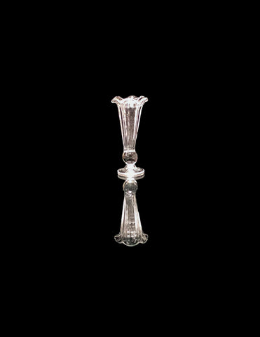 Fluted Crystal Vase, Style #463