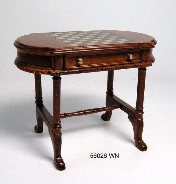 Regency Oval Game Table – Dollhouse Junction