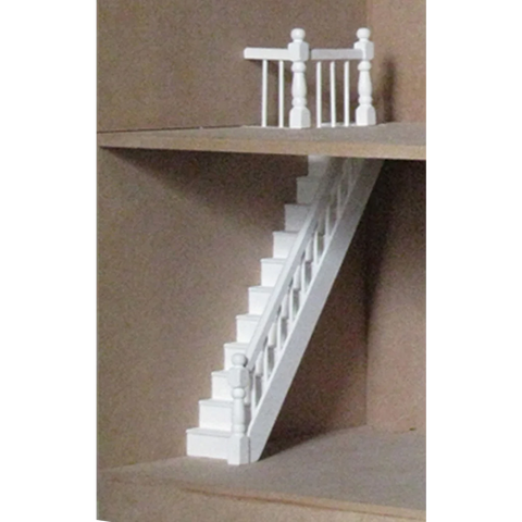 Bannister and Landing Rail Pack (Does not include the stairs)