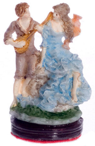 Figurine with Guitar Player