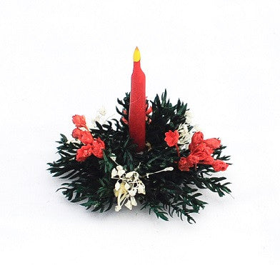Christmas Centerpiece with Penny Candle