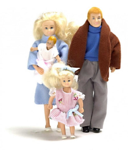 Doll Family Modern 4 PC Blonde