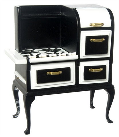 1920's Stove and Oven Unit, Black, DISCONTINUED