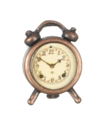 Old Time Alarm Clock, Antique Finish