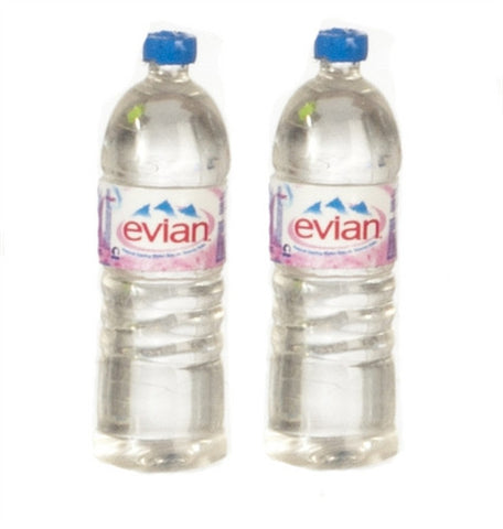Water Bottles, Pair, Evian Style